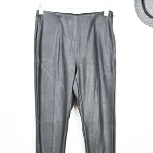 Top shop artificial leather pants